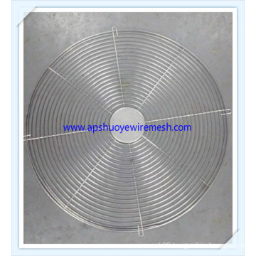 Electrical Fan Cover Stainless Steel Spiral Wire Round Fan Guard